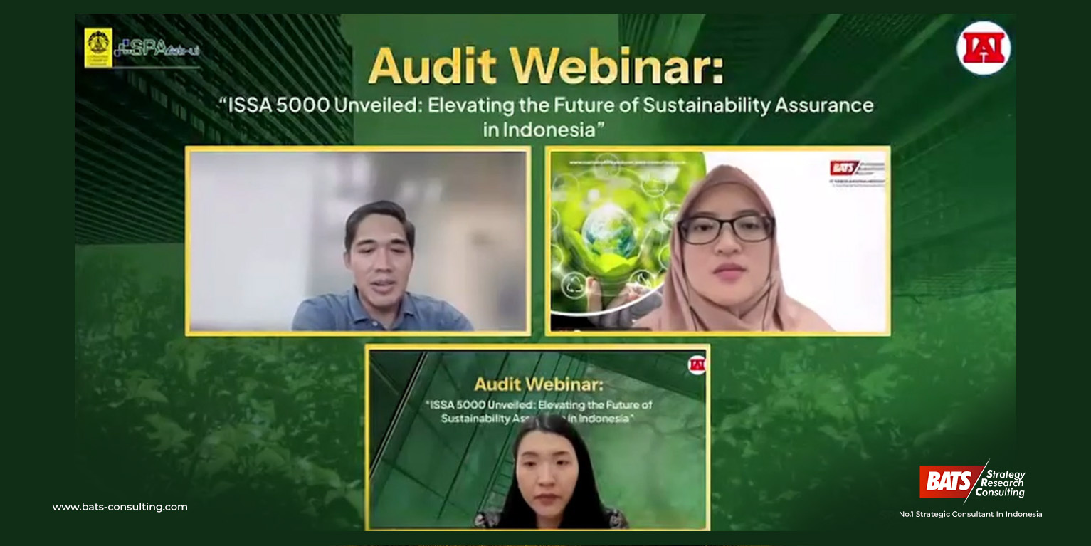 CEO BATS Sustainability Assurer Bahas Masa Depan Jaminan Keberlanjutan di Webinar “ISSA 5000 Unveiled”