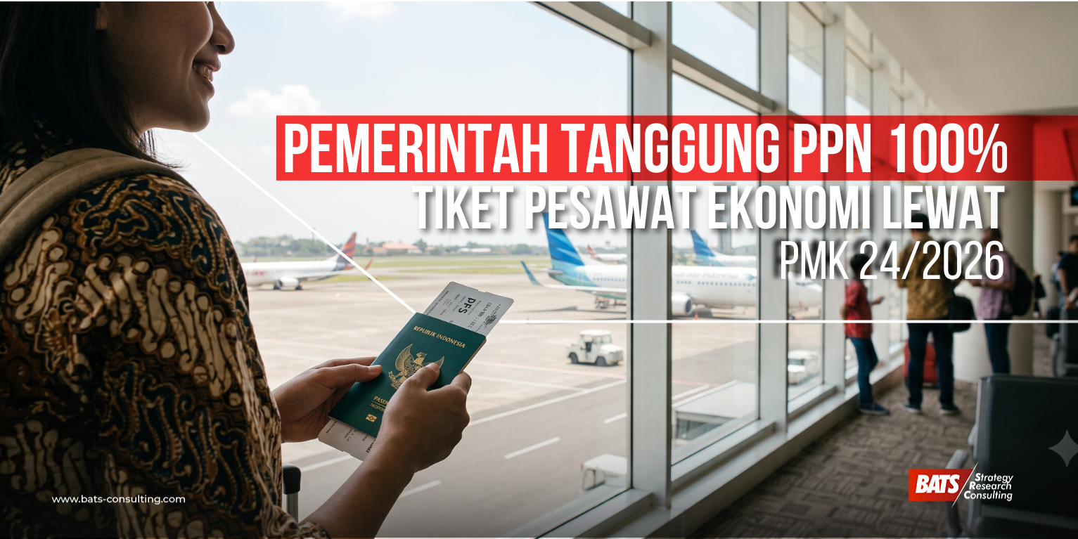 Resmi! Pemerintah Tanggung PPN 100% Tiket Pesawat Ekonomi Lewat PMK 24/2026