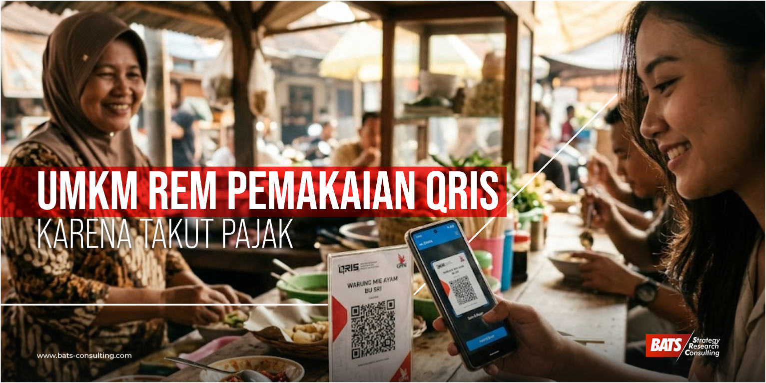 48% UMKM Rem Pemakaian QRIS karena Takut Pajak